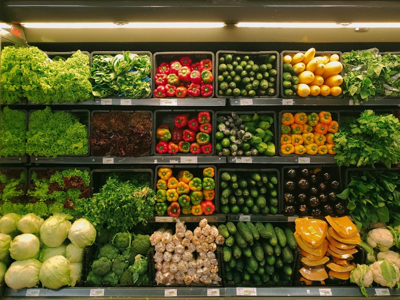 Australian grocery shop with fresh produce